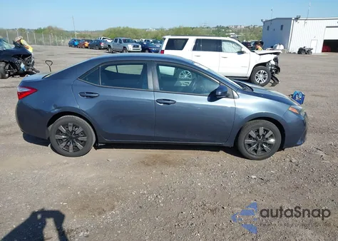 2014 Toyota Corolla Le z USA, uszkodzony, nr VIN 2T1BURHE8EC224390